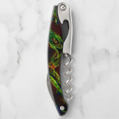 Tire-bouchon Vert égoutté au feu (Dos)