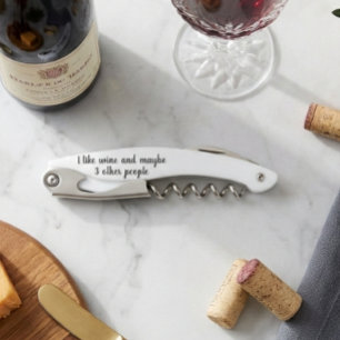 Tire-bouchon Vin Drôle Dit J'Aime Le Cadeau Vin