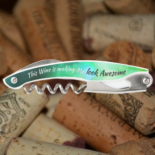 Tire-bouchon Vin Glam humoristique me faisant paraître magnifiq