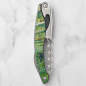 Tire-bouchon Vins de vin Hillside Art Corkvis personnalisé (Dos)