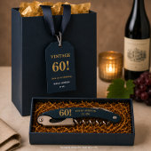 Tire-bouchon vintage pour vin de 60 ans