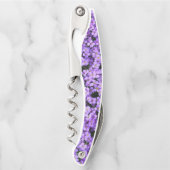 Tire-bouchon Violet Flowers Waiter's Corkvis (Devant)