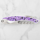 Tire-bouchon Violet Flowers Waiter's Corkvis (Devant)