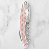 Tire-bouchon Vis à couronne brillant (Dos)