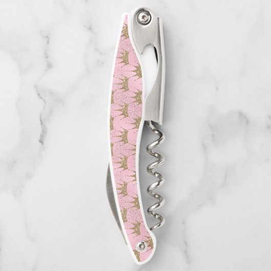 Tire-bouchon Vis à couronne brillant (Dos)