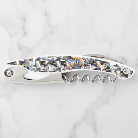 Tire-bouchon Vis à vis arc-en-ciel du sauveteur (Devant)