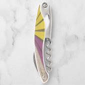 Tire-bouchon Vis à vis de terrain Holland Tulips (Dos)