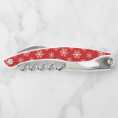 Tire-bouchon Vis à vis rouge à neige (Dos)