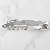 Tire-bouchon Vis à vis rustique Bleu Papillon (Dos)