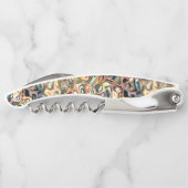 Tire-bouchon Vis-bouchon d'art Abstrait (Dos)