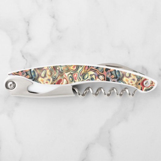 Tire-bouchon Vis-bouchon d'art Abstrait (Devant)