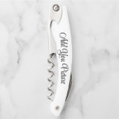 Tire-bouchon Vis-bouchon personnalisé de l'utilisateur (Devant)