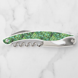 Tire-bouchon Vis-bouchon vert Feuille