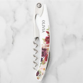 Tire-bouchon Vis de liège à bretelles - Marsala Bourgogne (Devant)