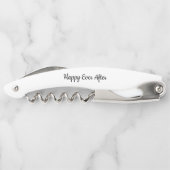 Tire-bouchon Vis de liège personnalisé (Dos)