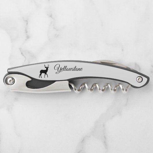 Tire-bouchon Vis de liège - Yellowstone (Devant)