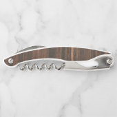 Tire-bouchon Vis-papillon rose rustique (Dos)