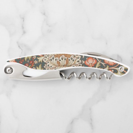 Tire-bouchon William Morris Trent Garden Flower Classic Botanic (Devant)