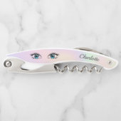 Tire-bouchon Yeux bleus (Devant)