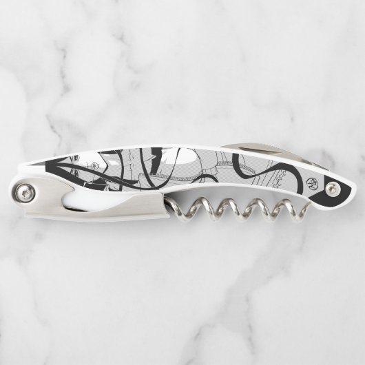 Tire-bouchon Yoko - Katana & Fumer (Devant)