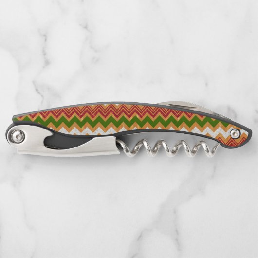 Tire-bouchon Zigzag seamless pattern (Devant)