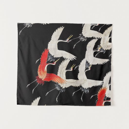 Tire ! Impression en bois japonais. Tenture (Devant (Horizontal))