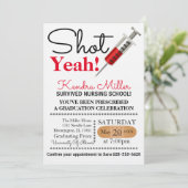 Tiré Oui ! Invitation à l'obtention du diplôme de  (Debout devant)