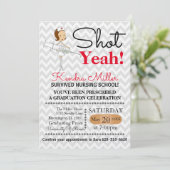 Tiré Oui ! Invitation à l'obtention du diplôme de  (Debout devant)