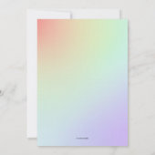 Tiré Oui ! Invitation à l'obtention du diplôme de (Dos)