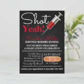 Tiré Oui ! Invitation à l'obtention du diplôme de  (Debout devant)