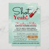 Tiré Oui ! Invitation à l'obtention d'un diplôme d (Devant / Derrière)