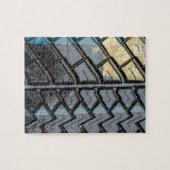 Tire Tread Legpuzzel (Horizontaal)