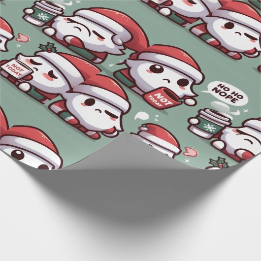 Tired Clauses in (Green) Cadeaupapier (Hoek)