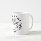 Tired mums club mok koffie (Voorkant rechts)