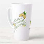 Tired of Making Lemonade LATTE MUG (Angle gauche)