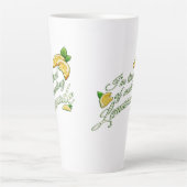 Tired of Making Lemonade LATTE MUG (Devant)