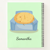 Tired Potato Notitieboek (Achterkant)