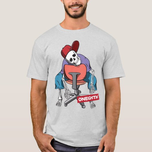 Tired skull. ONEIGHTH Tokyo Original T-shirt (Voorkant)