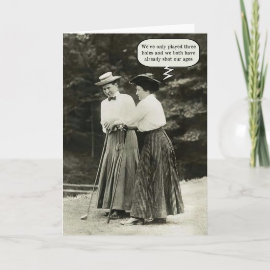 Tirer Notre Carte De Golf Age (Devant)