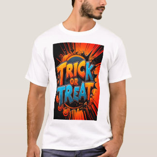 Tirer Ou Traiter Un Tshirt Halloween