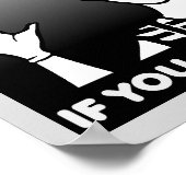 Tirer Un Mime Drôle Poster Signe (Coin)