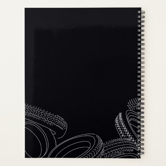 Tires Planner Calendar Notebook (Dos)