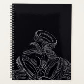 Tires Planner Calendar Notebook (Devant)