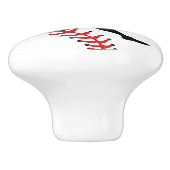 Tiroir de conception de base-ball, bouton d'armoir (Côté)