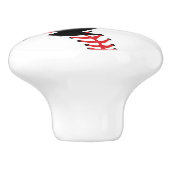 Tiroir de conception de base-ball, bouton d'armoir (Côté)