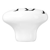 Tiroir de poignée de porte d'orignal animal (Côté)