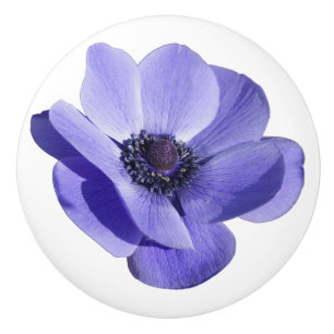 Tiroir Fleur Violette Meuble Bouton Poignée