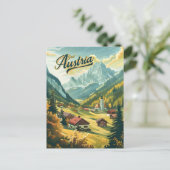 Tirol Austria Briefkaart (Staand voorkant)