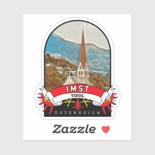 Tirol Imst Österreich Souvenir Sticker (Vel)