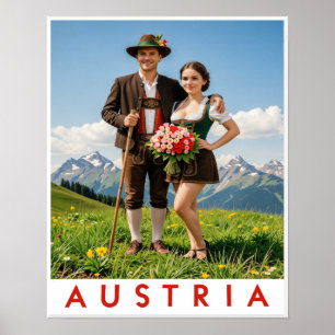 Tirol, Oostenrijk Poster